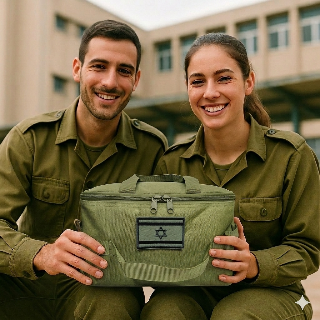 Soldiers holding HEROPACK MAX